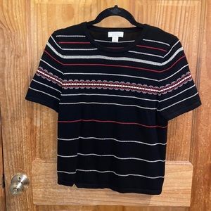 Short Sleeve Sweater Top